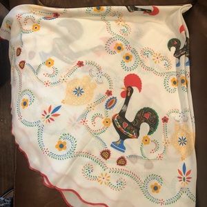 Portugueses  “galo de Barcelos” Country Motif 70” Round Cloth Tablecloth